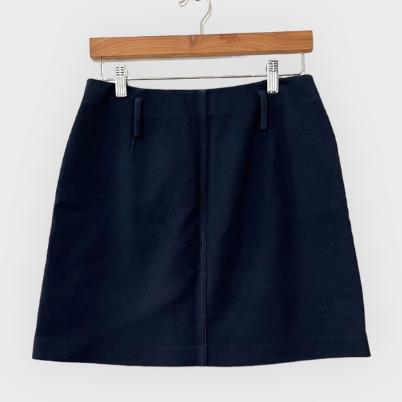 Theory Fedla Mini skirt Navy 2 - Picture 6 of 6